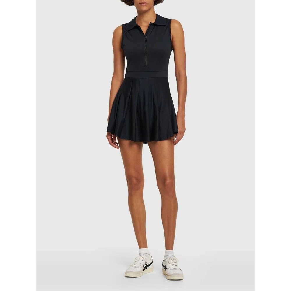 Weworewhat Tennis Skort Size Medium Black Athleisure Retail $98